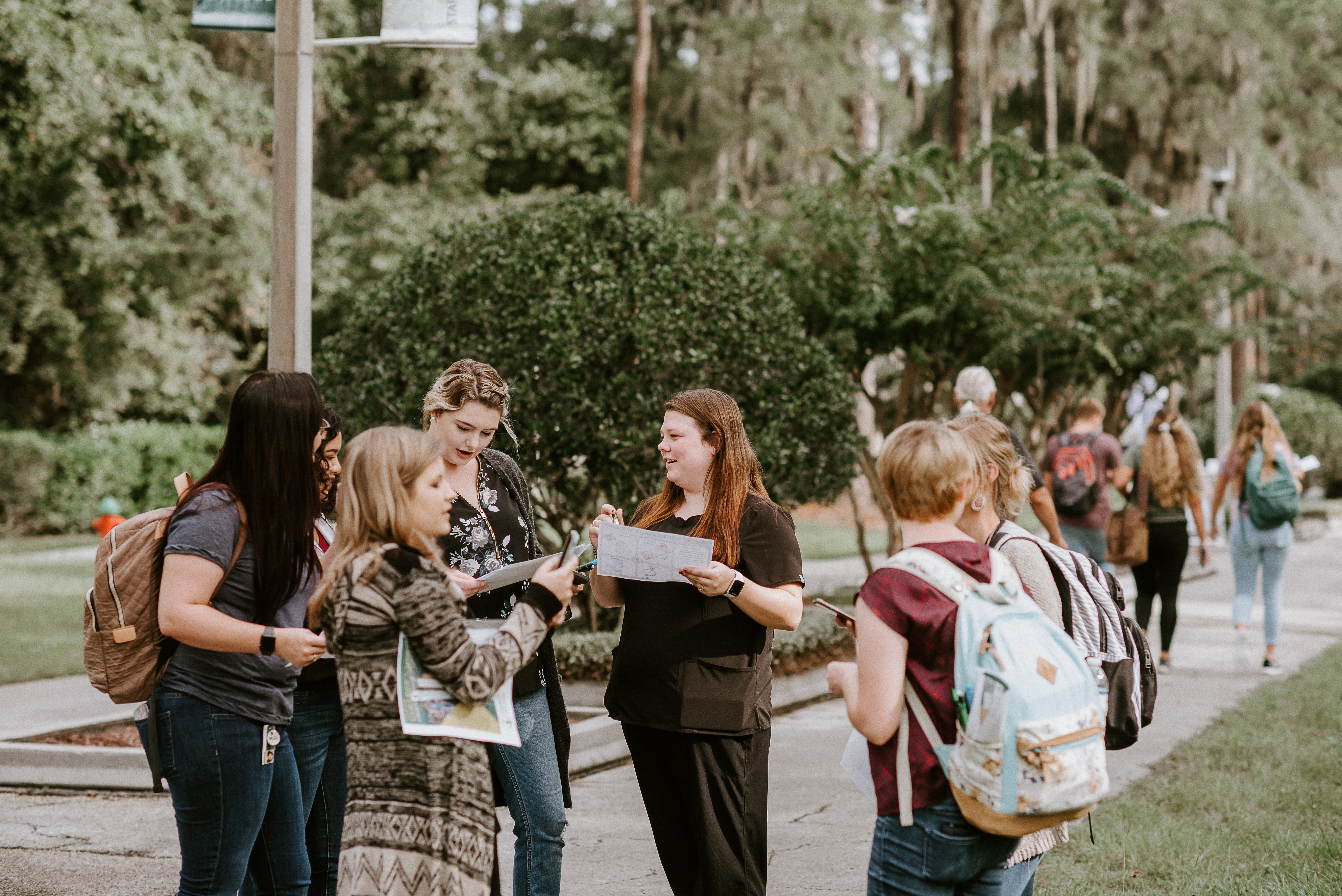 Students Outside