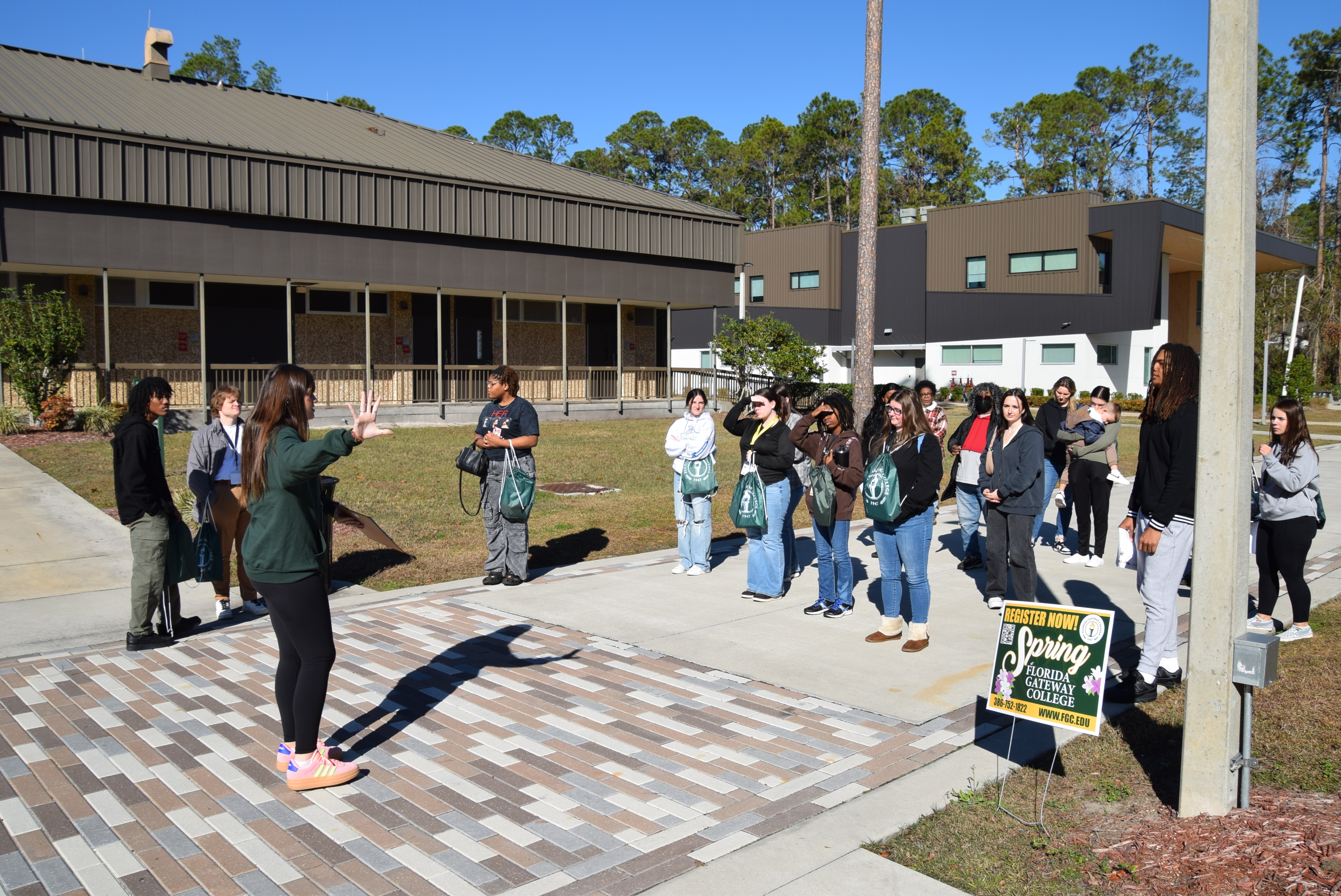 New Student Orientation Group Tour