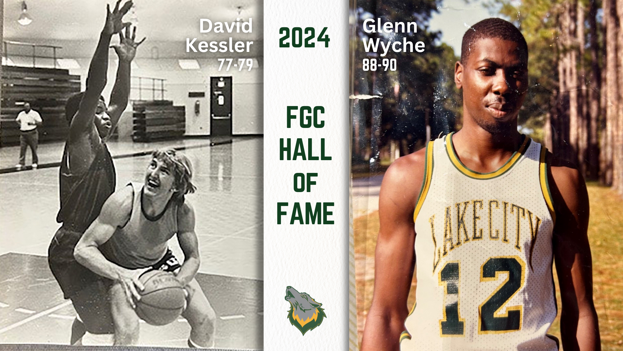 vintage images of two basketball players