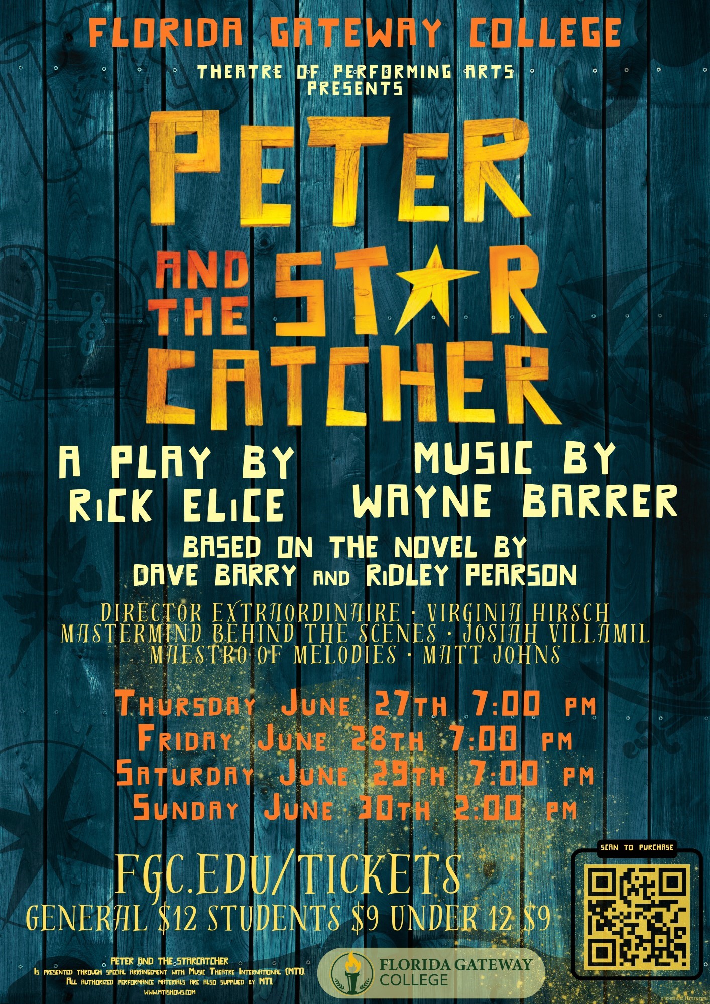 poster for Peter and the Starcatcher.