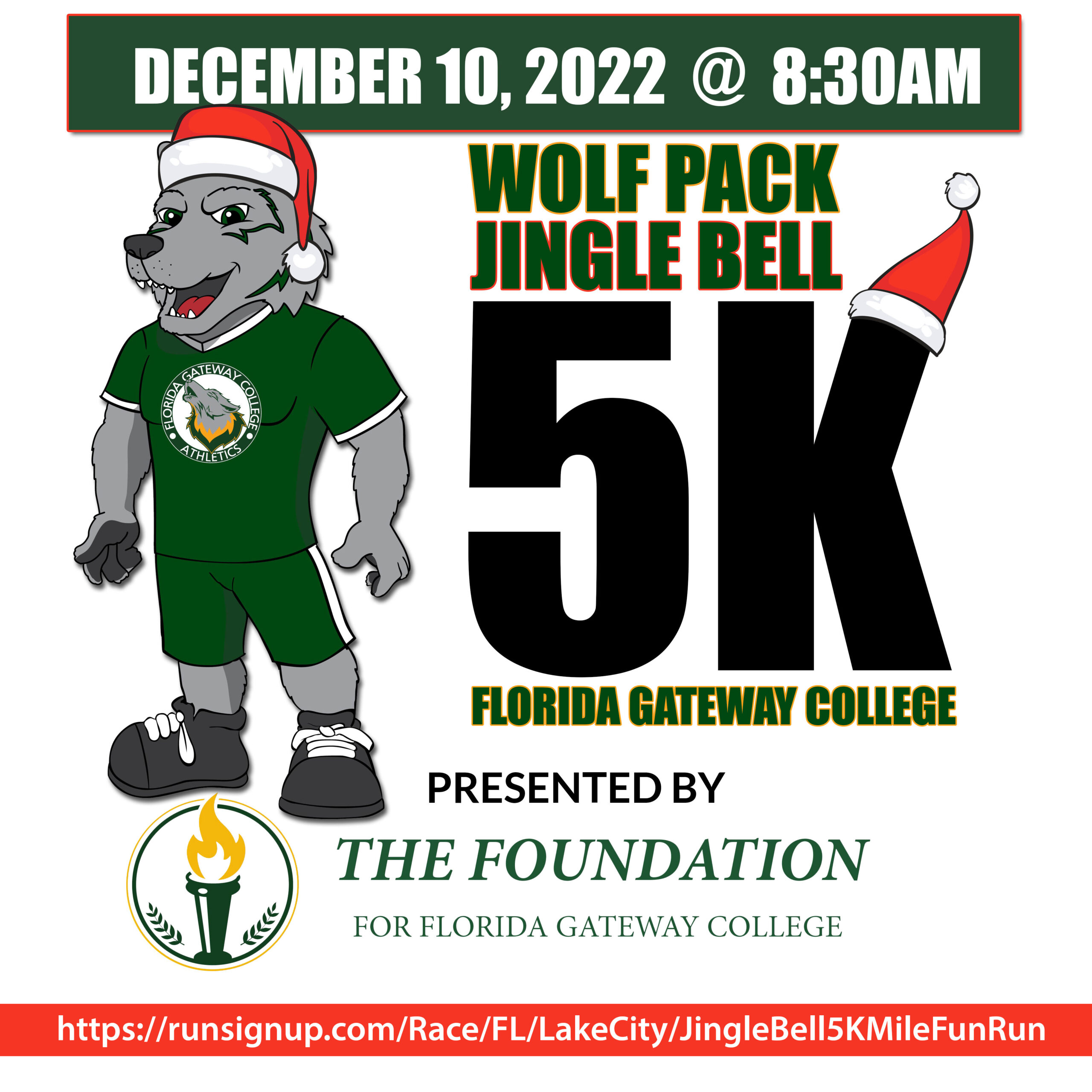 Wolf Pack Jingle Bell 5K | Saturday, Dec. 10